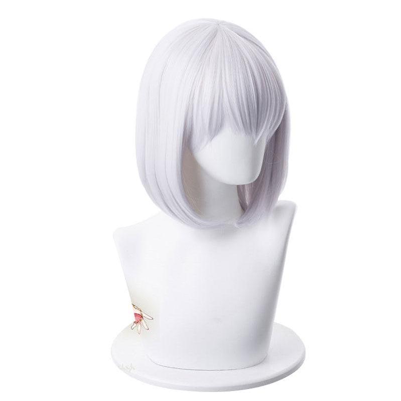 FGO Fate Grand Order Assassin Kama 35cm Short Silver Grey Halloween Cosplay Wigs