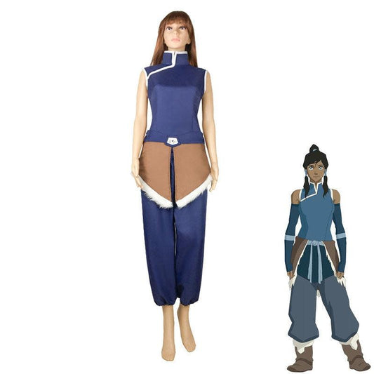 anime avatar the legend of korra korra cosplay costumes