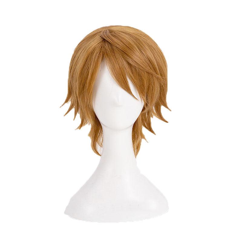 anime tokyo ghoul nishio nishiki short golden cosplay wigs