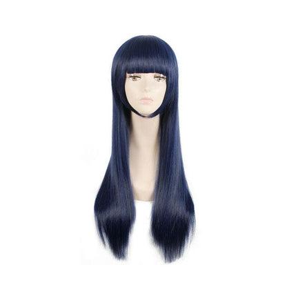 Anime Naruto Hyuga Hinata Blue Cosplay Wigs