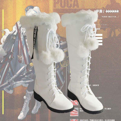 Arknights Poca Game Cosplay Boots Shoes for Carnival Anime Party - coscrew