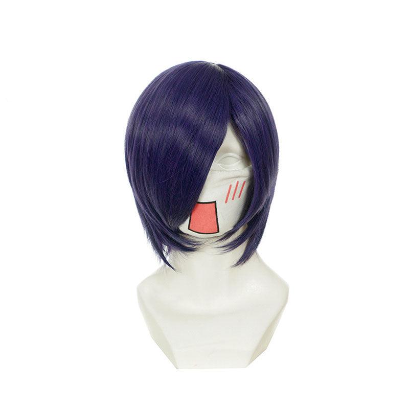 anime tokyo ghoul touka kirishima short purple cosplay wigs