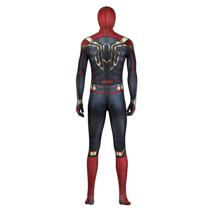 spider man 3 no way home peter parker jumpsuit cosplay costumes with headgear