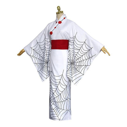 Anime Demon Slayer Kimetsu no Yaiba Rui Spider Kimono Cosplay Costumes