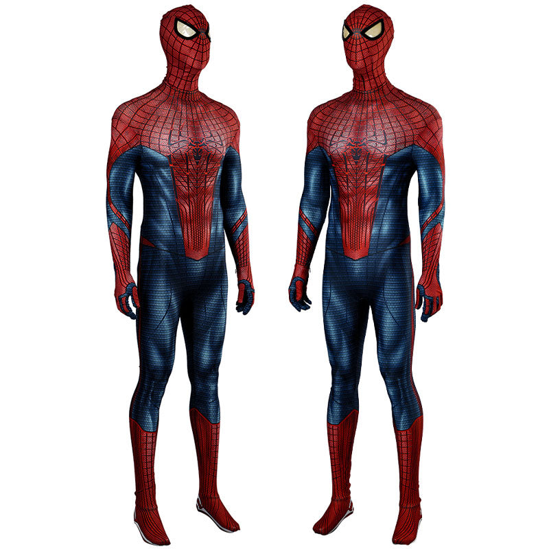 amazing spider man peter parker jumpsuits cosplay costume