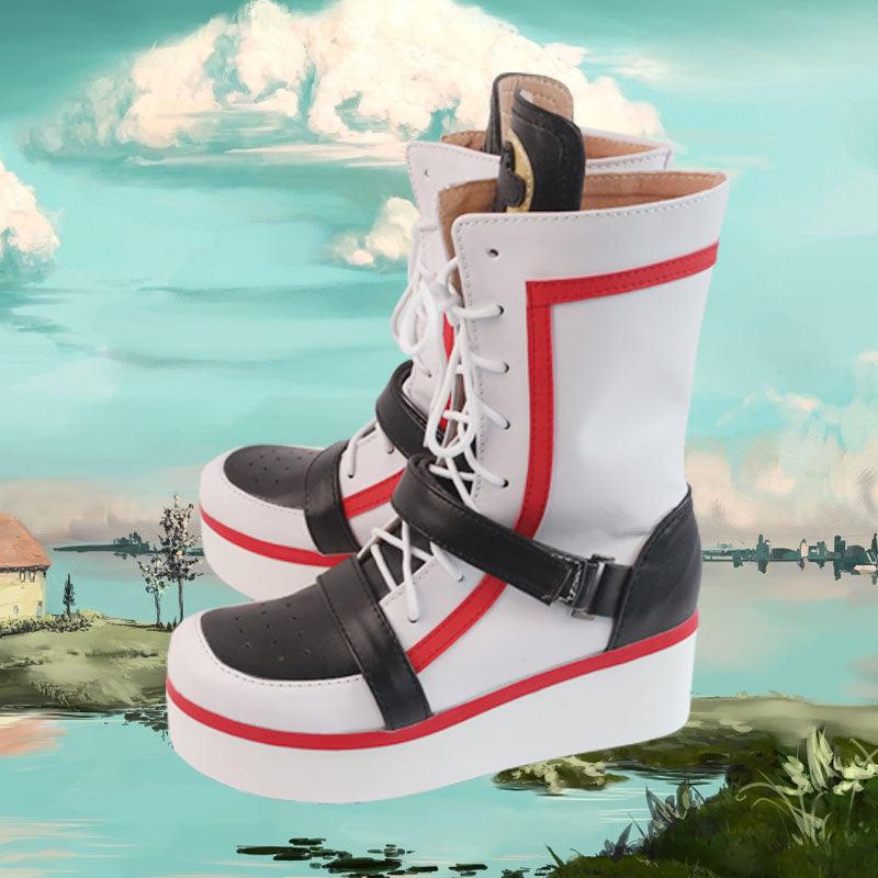 game twisted wonderland deuce spade trey clover cosplay boots shoes for carnival