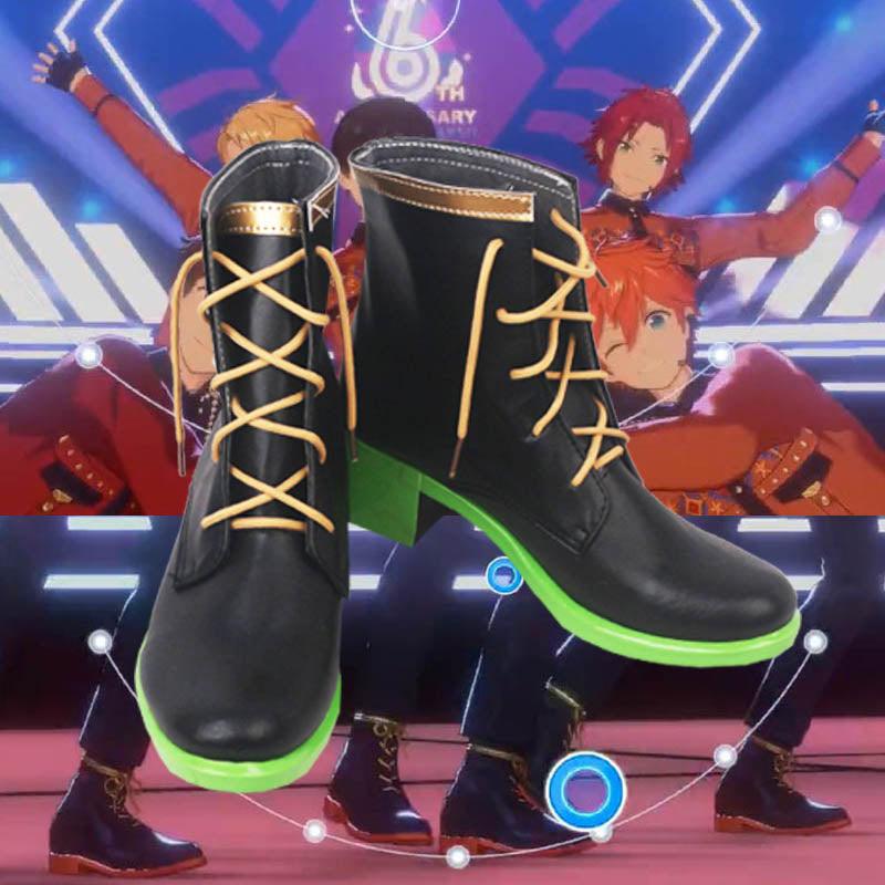 Ensemble Stars ES2 TrickStar 6th FUSIONIC STARS Ver. C Game Cosplay Boots Shoes - coscrew
