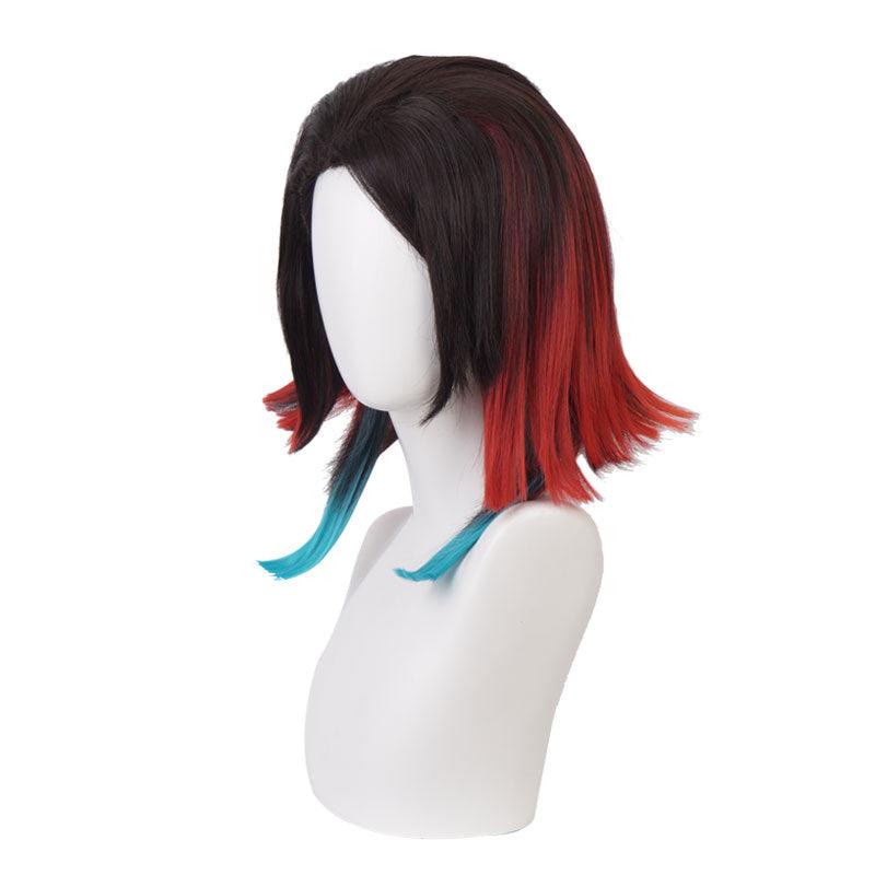 anime demon slayer kimetsu no yaiba mugen ressha hen tanjirou enmu cosplay wigs