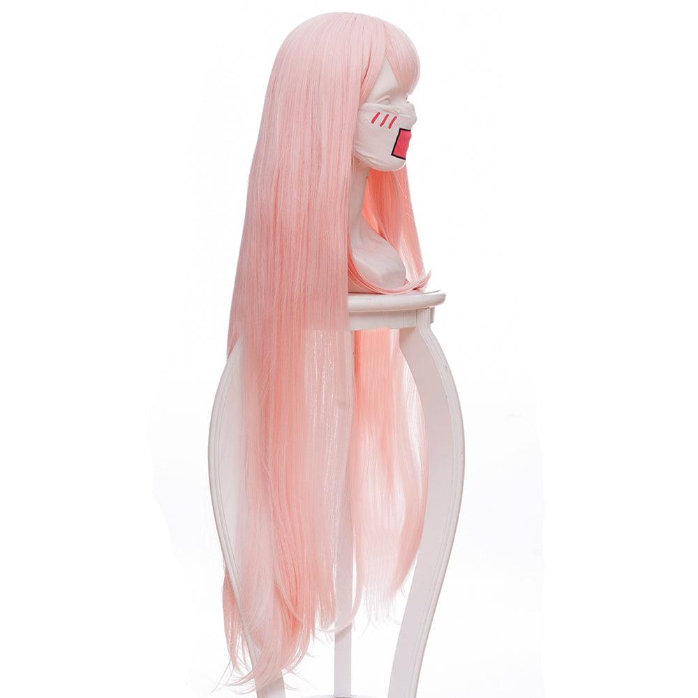 coscrew Anime DARLING in the FRANXX ZERO TWO Pink Long Cosplay Wig 461B - coscrew