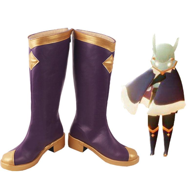 sky children of the light season of rhythm game cosplay boots high cut shoes