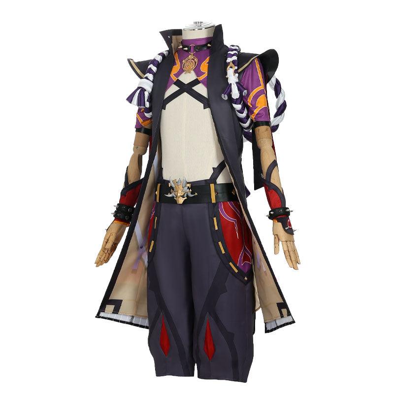 game genshin impact arataki itto fullsuit cosplay costumes