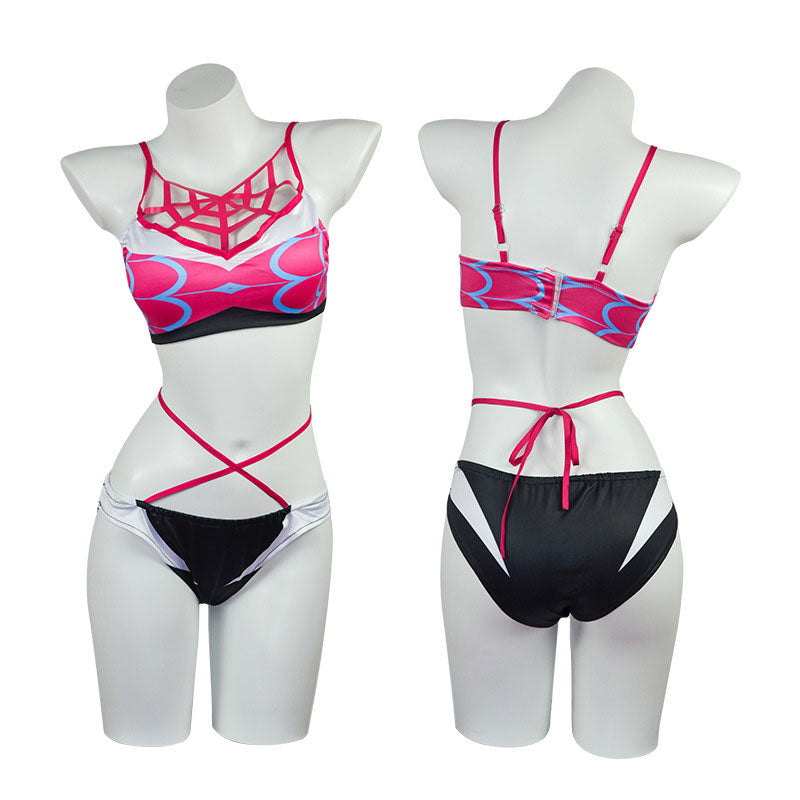 spider man across the spider verse gwen swimsuit cosplay costumes