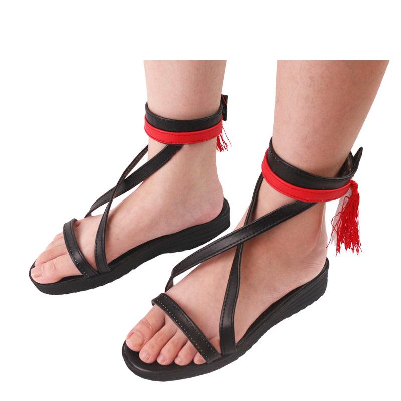 game arknights sora summer flower cosplay sandals shoes for cosplay anime carnival