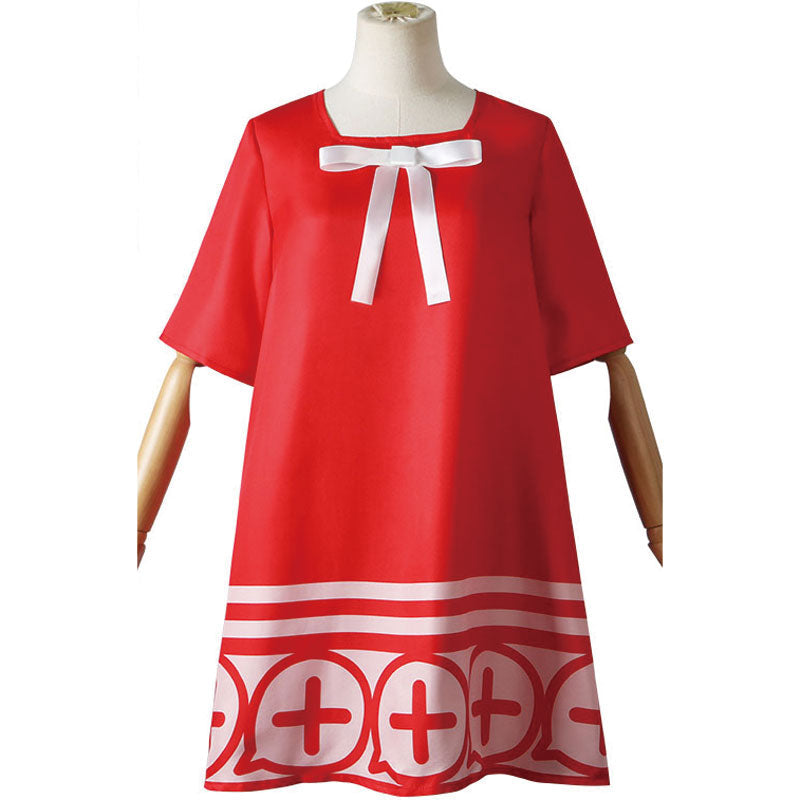 anime spy family anya forger red dress cosplay costume