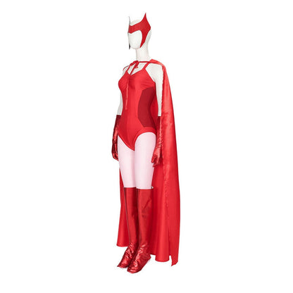 movie wanda vision wanda maximoff full set cosplay costumes