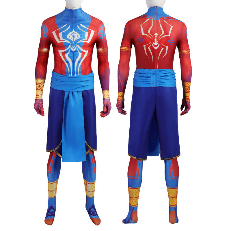 spider man across the spider verse spider man india pavitr prabhakar jumpsuit cosplay costumes