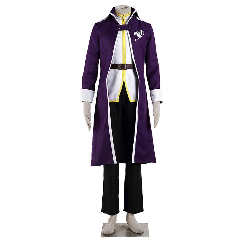 anime fairy tail etherious natsu dragneel purple cosplay costume