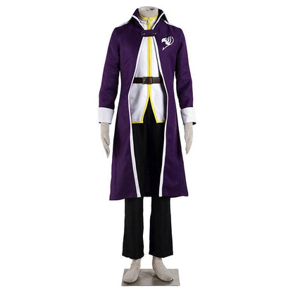 anime fairy tail etherious natsu dragneel purple cosplay costume