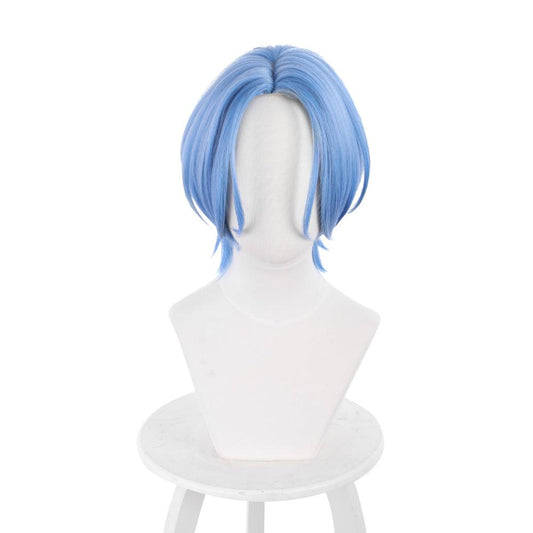 coscrew anime sk sk eight snowlanga blue short cosplay wig 511c