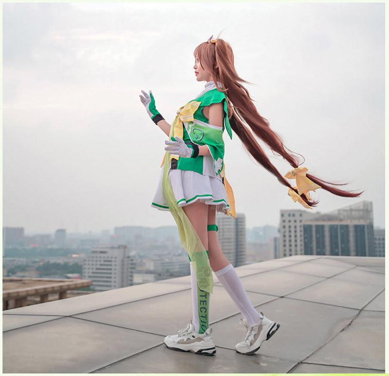 Honor of Kings Da Qiao Game Skin Guardian Power Maid Outfit Dress Game Cosplay Costume