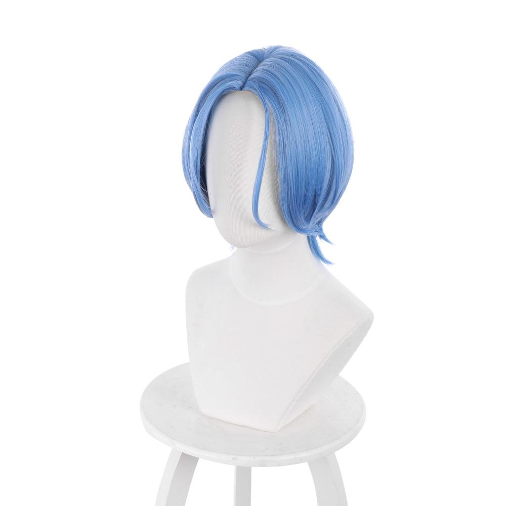coscrew anime sk sk eight snowlanga blue short cosplay wig 511c