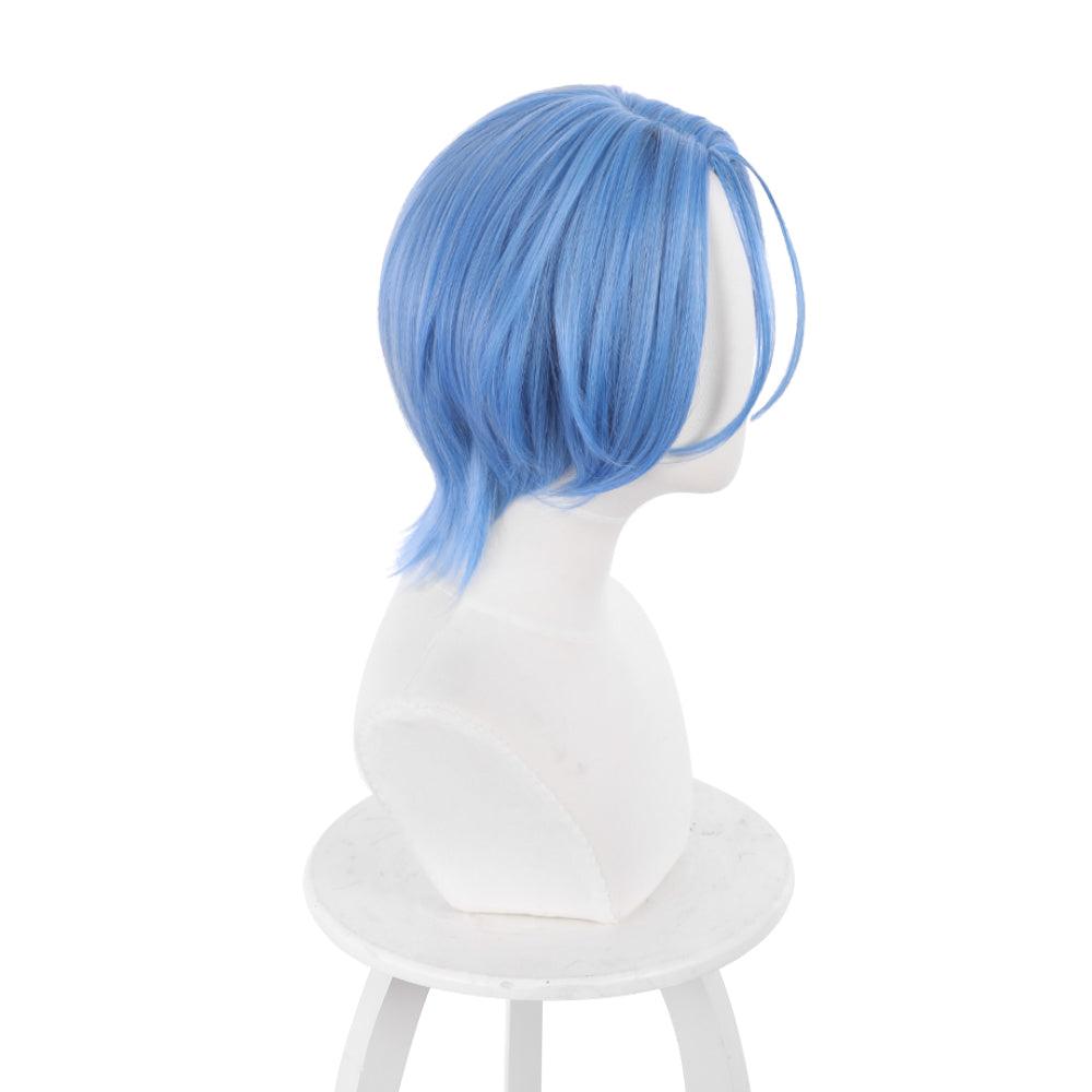 coscrew anime sk sk eight snowlanga blue short cosplay wig 511c