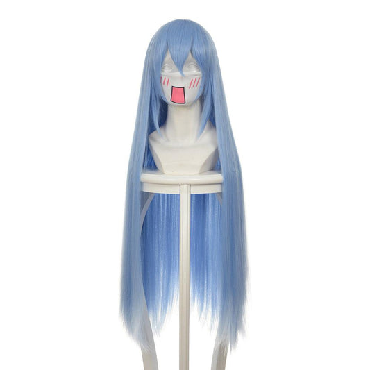 coscrew anime akame ga kill esdeath blue long cosplay wig 350a