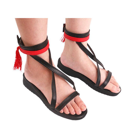 Game Arknights Sora Summer Flower Cosplay Sandals Shoes for Cosplay Anime Carnival - coscrew