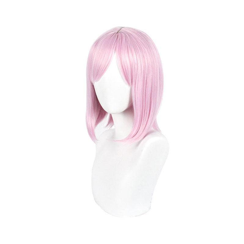 fgo fate grand order mash kyrielight shielder pink short cosplay wigs 1
