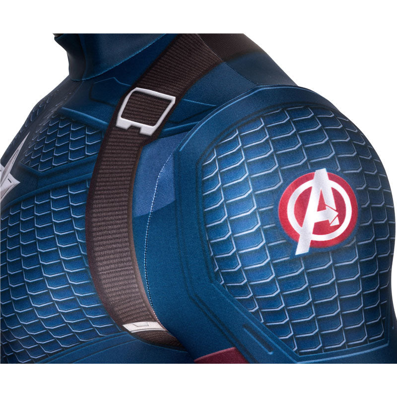 avengers endgame steven rogers captain america jumpsuit cosplay costumes