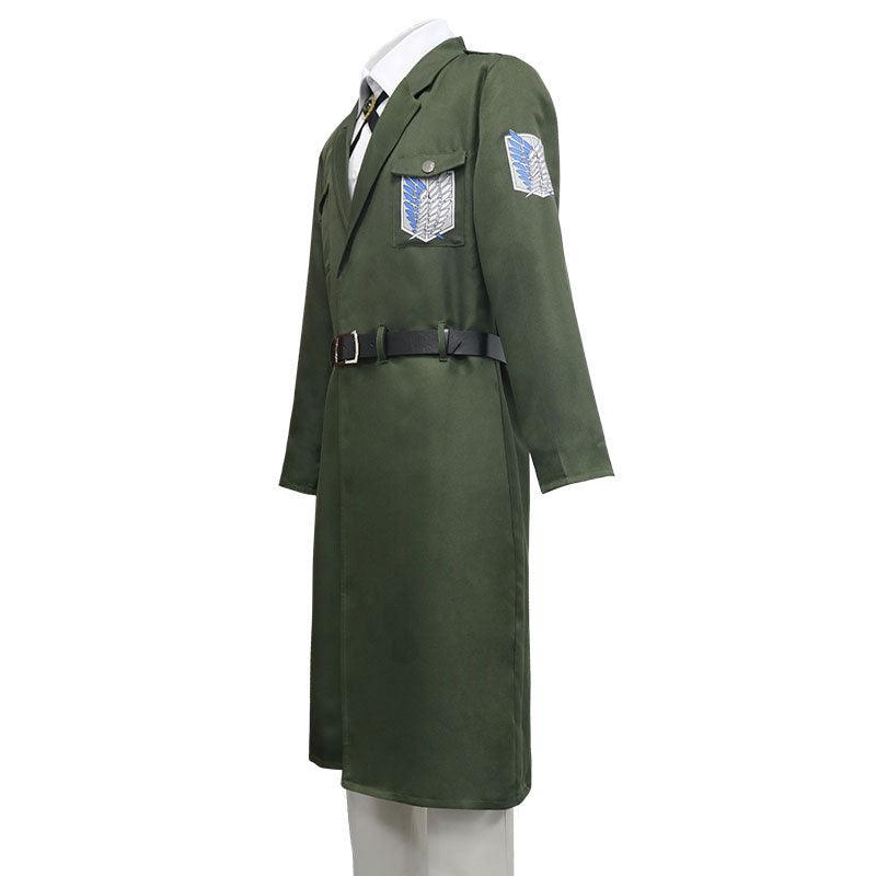 anime attack on titan 4 season mikasa ackerman survey corps uniform set cosplay costume