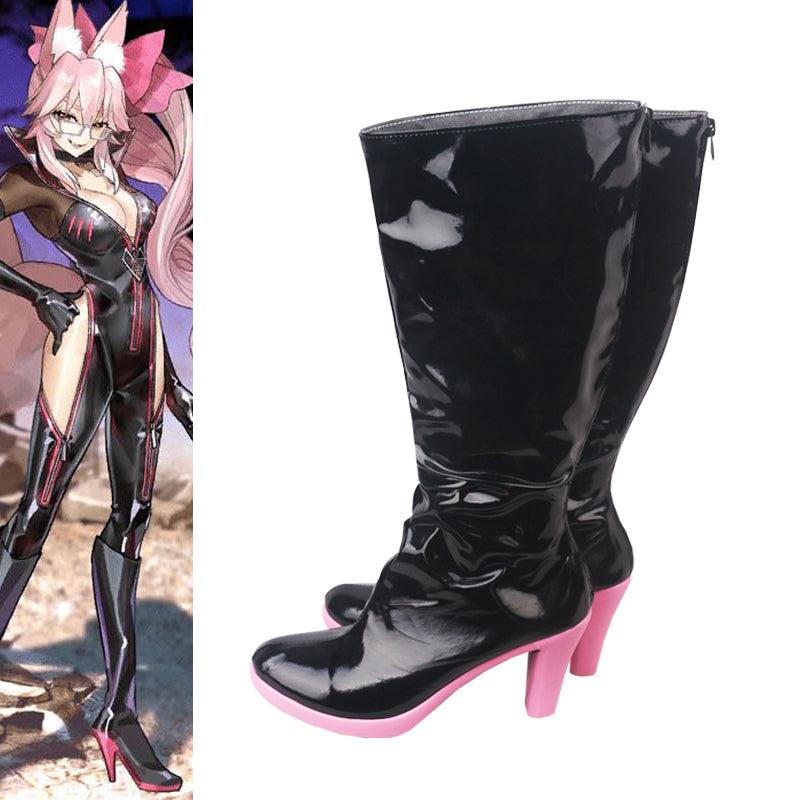 game fgo fate grand order koyanskaya of light tamamo no mae bunny girl cosplay boots shoes for carnival