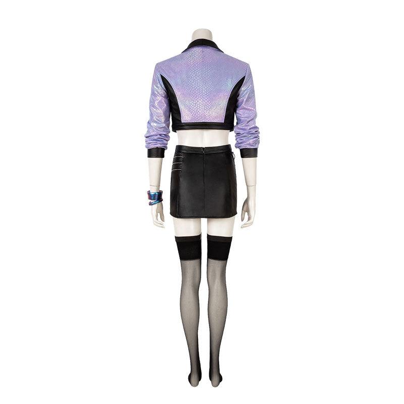 game lol kda all out evelynn fullset cosplay costumes