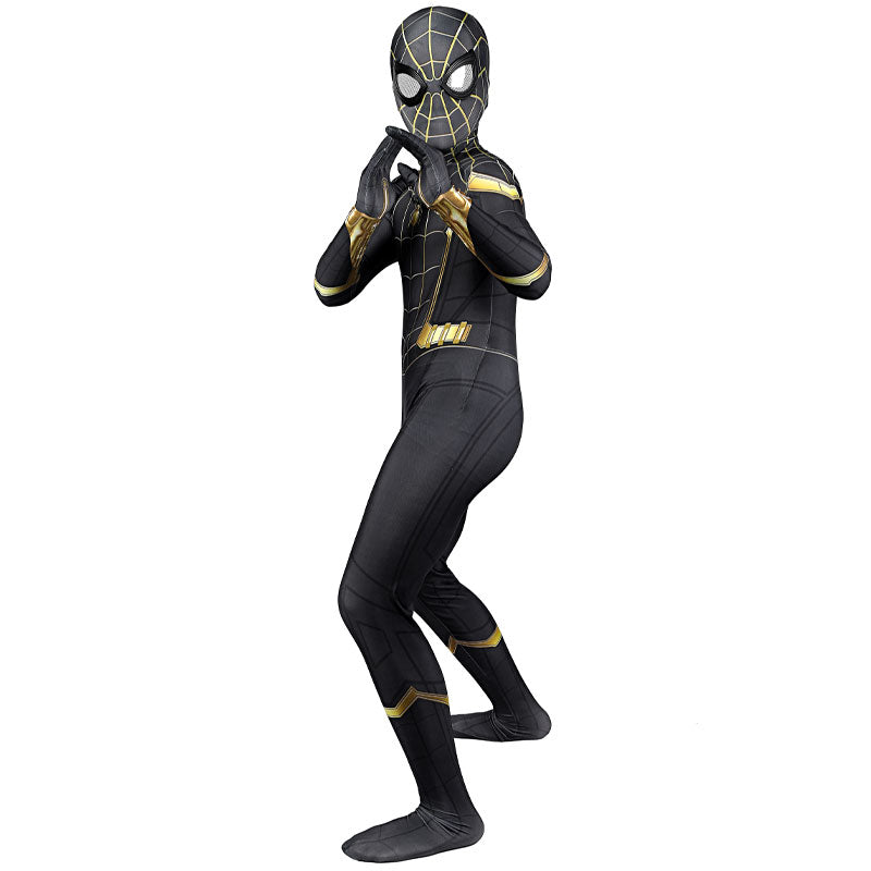 spider man 3 no way home peter parker kids jumpsuit cosplay costumes 1