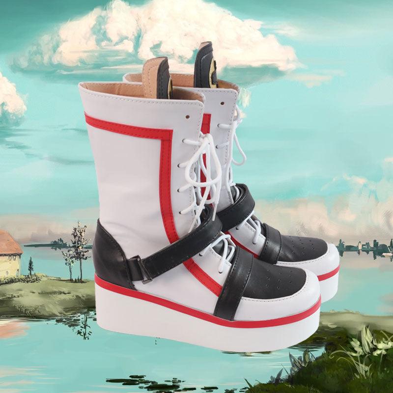 game twisted wonderland deuce spade trey clover cosplay boots shoes for carnival