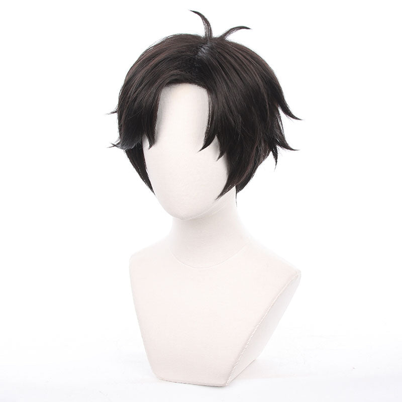 anime spy family damian desmond black cosplay wigs 1