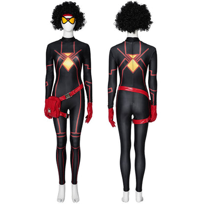 spider man across the spider verse spider woman cosplay costumes