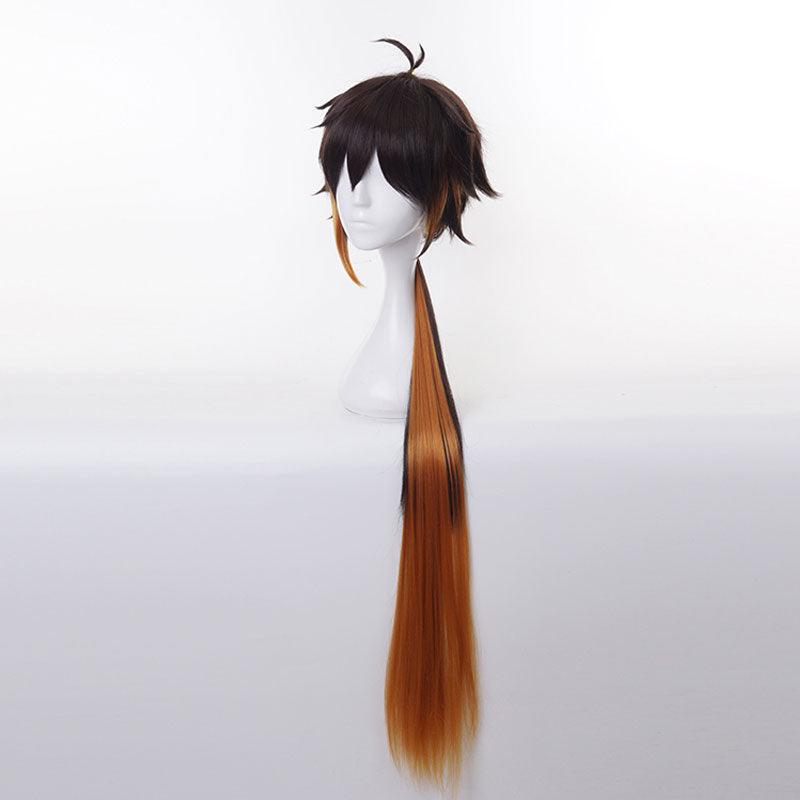 Genshin Impact Zhongli Cosplay Wigs