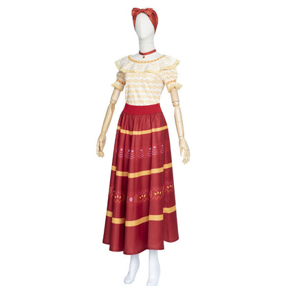 encanto dolores madrigal fullset cosplay costumes