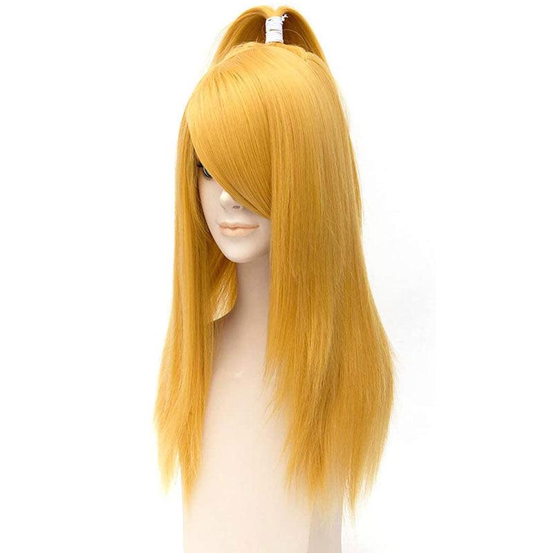 anime naruto deidara long yellow cosplay wigs