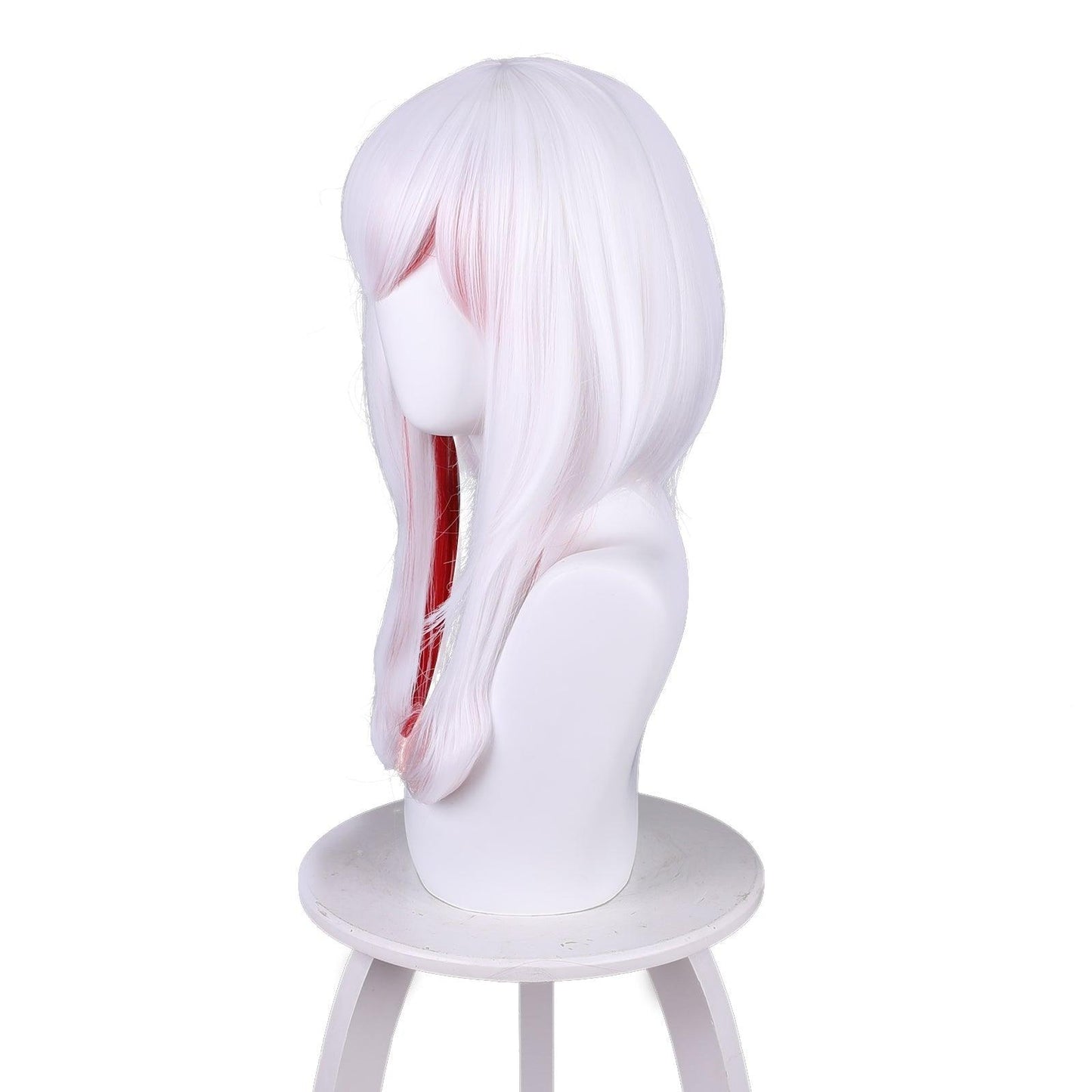 coscrew anime cosplay wigs for destiny red and white cosplay wig of takt op destiny 529ab