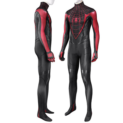 spiderman ps5 2 miles morales jumpsuit cosplay costumes