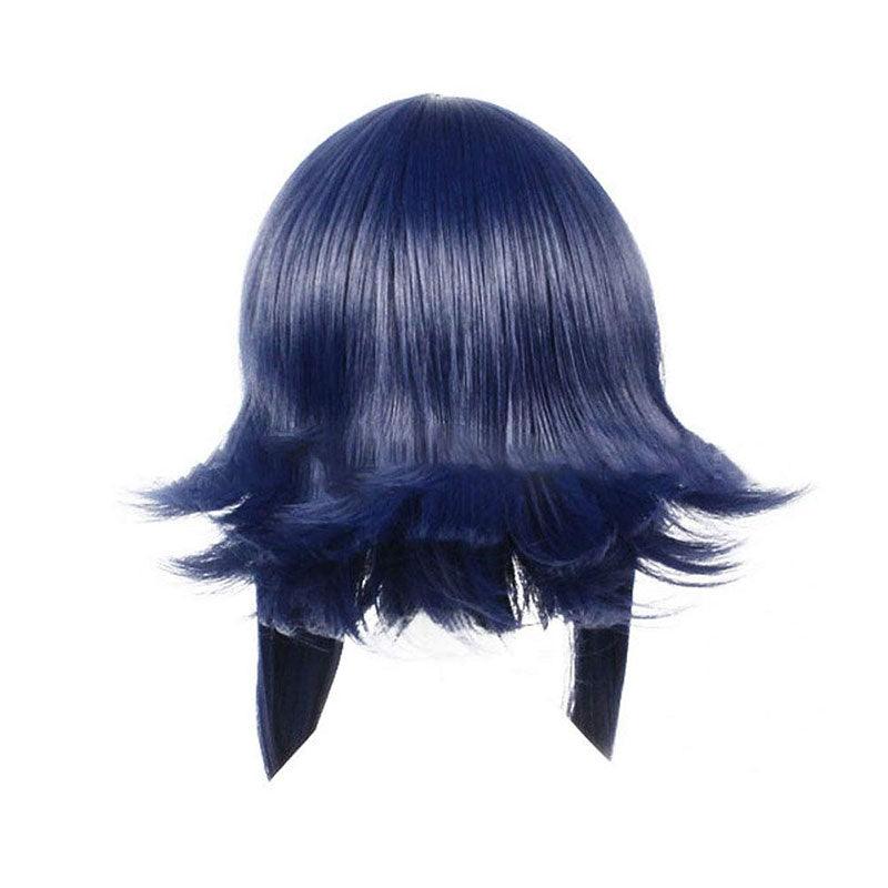anime naruto hyuuga hinata childhood blue cosplay wigs with free headbands