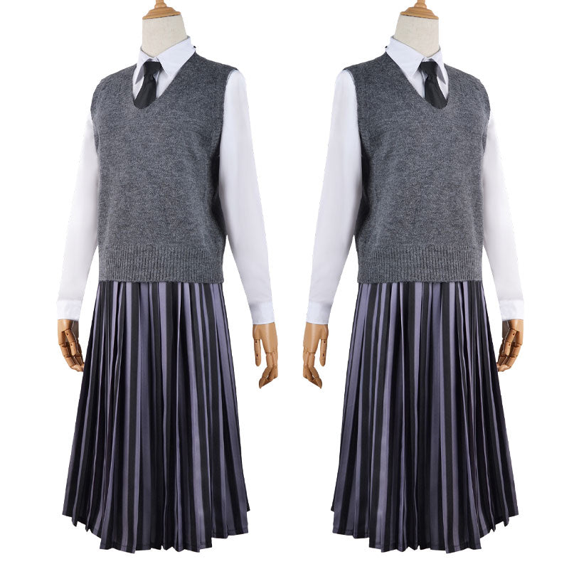 the addams family wednesday addams school uniform cosplay costumes 1