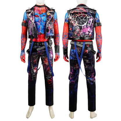 spider man across the spider verse spider punk hobart hobie brown jumpsuit cosplay costumes