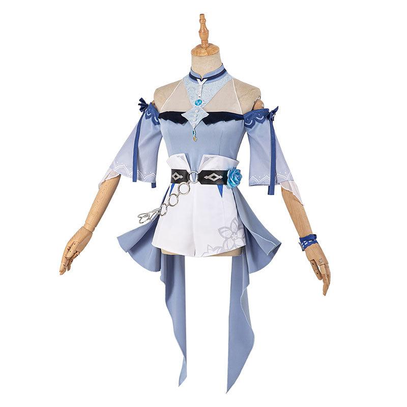 game genshin impact jean summer beach summertime sparkle cosplay costumes