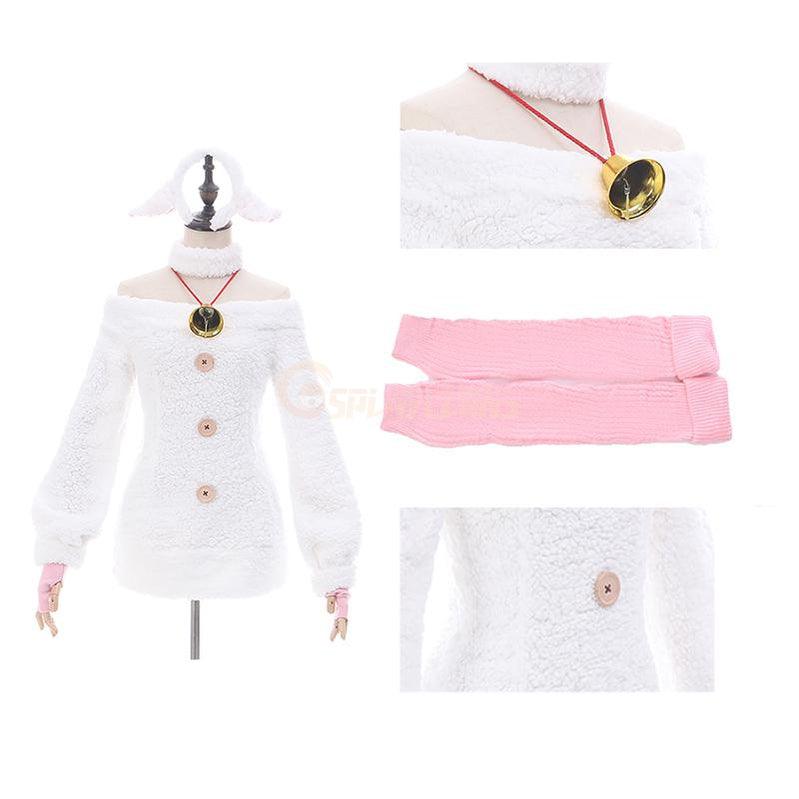 anime re zero starting life in another world rem sleep dress cosplay costume