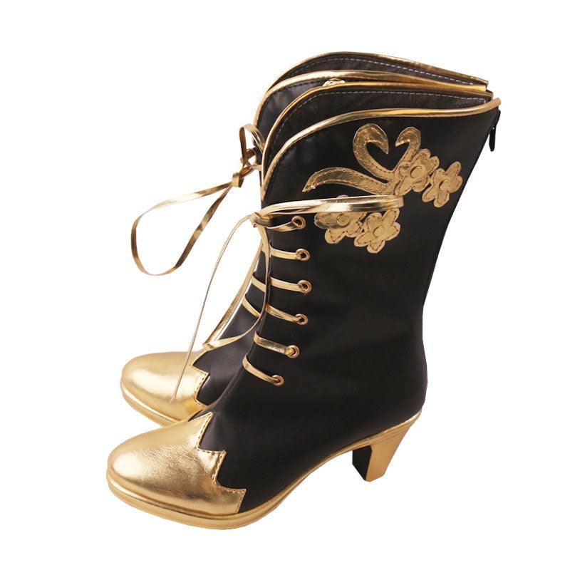 game twisted wonderland pomefiore vil schoenheit cosplay boots shoes