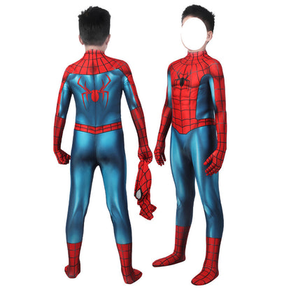 spider man 3 no way home peter parker classic suit kids jumpsuit cosplay costumes