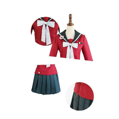 Danganronpa V3 Killing Harmony Harukawa Maki School Uniform Cosplay Costume set Halloween Costume